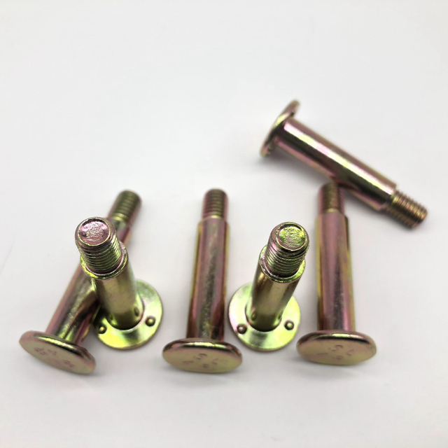 Tornillo de soldadura de zinc amarillo Tornillo de soldadura M8