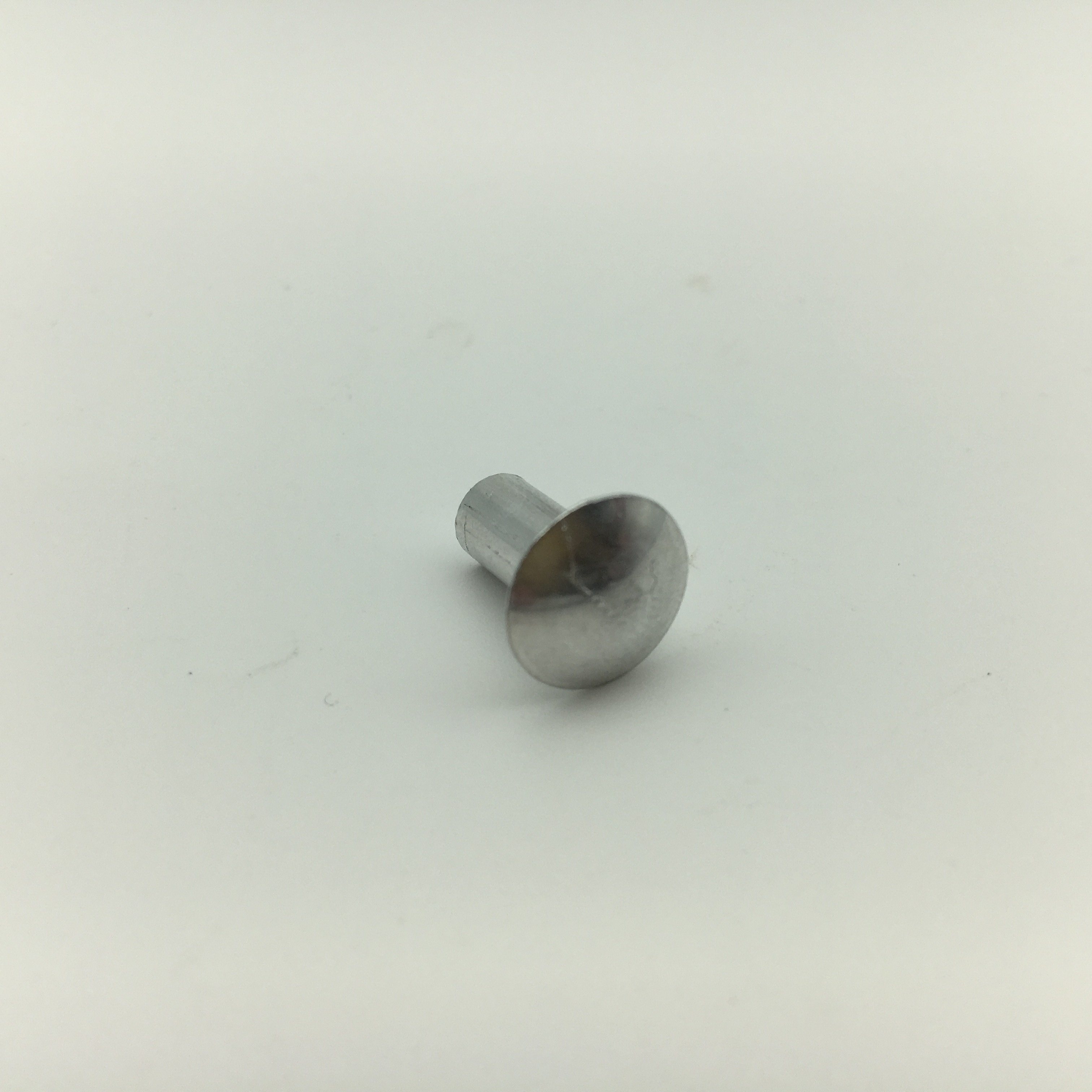 Aluminio sólido del remache de la cabeza de seta DIN674