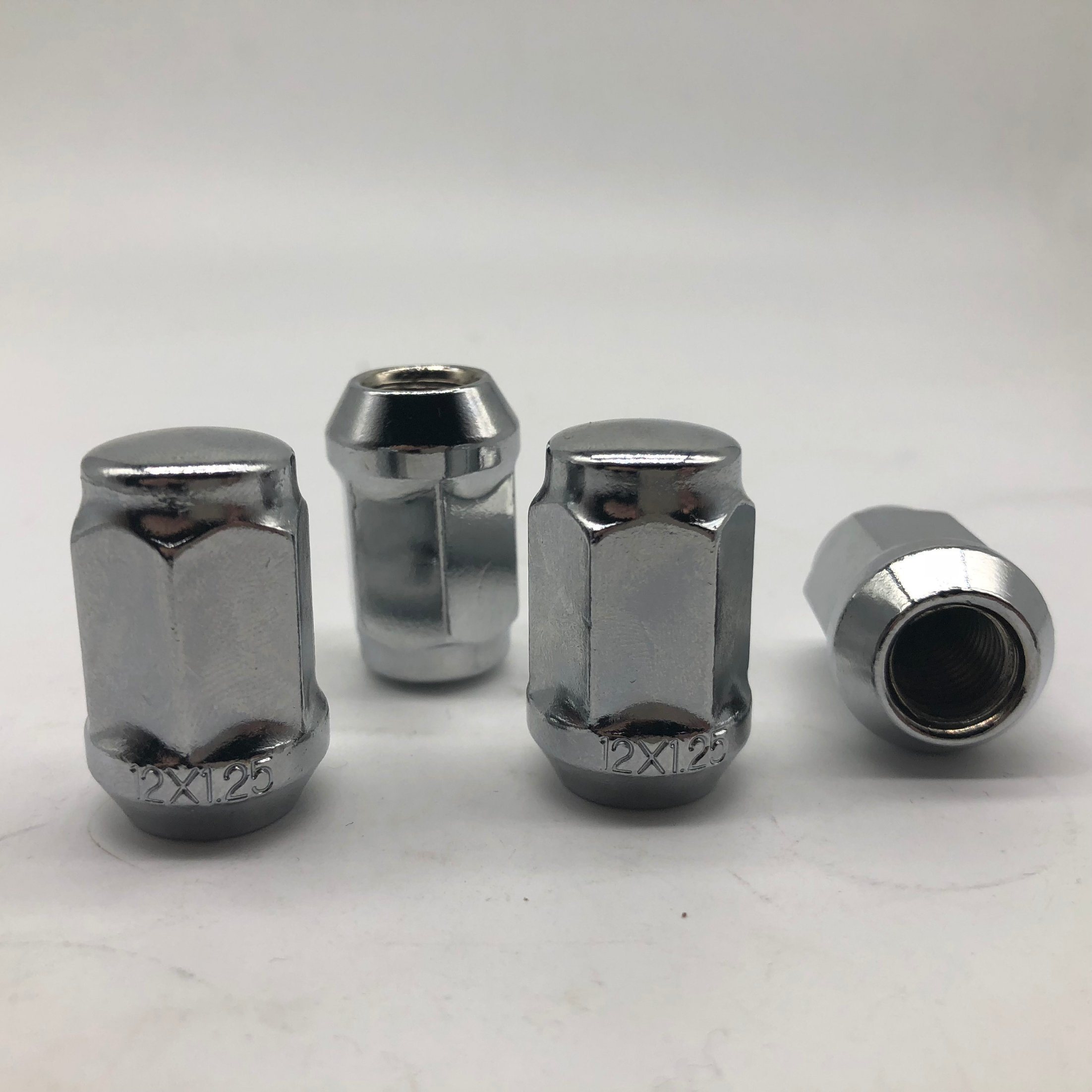 Llave inglesa M12X1,25, 19mm de altura, 35mm, tuerca de rueda cromada