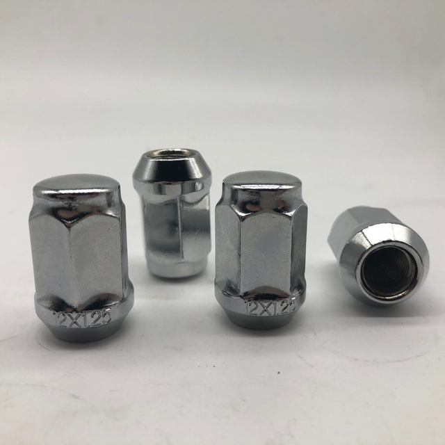 Tuerca de rueda M12X1.5X19X35 con cromado