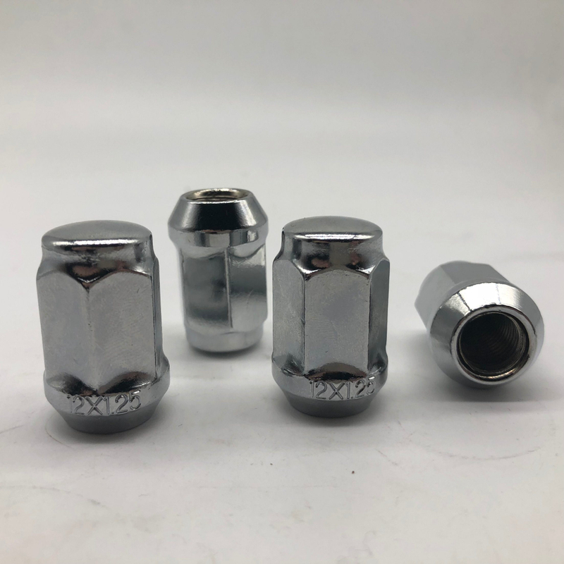 Tuerca de rueda M12X1.5X19X35 con cromado