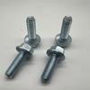 En1665 M12X25 Perno de brida hexagonal Tornillo de brida Dentado Cl8.8