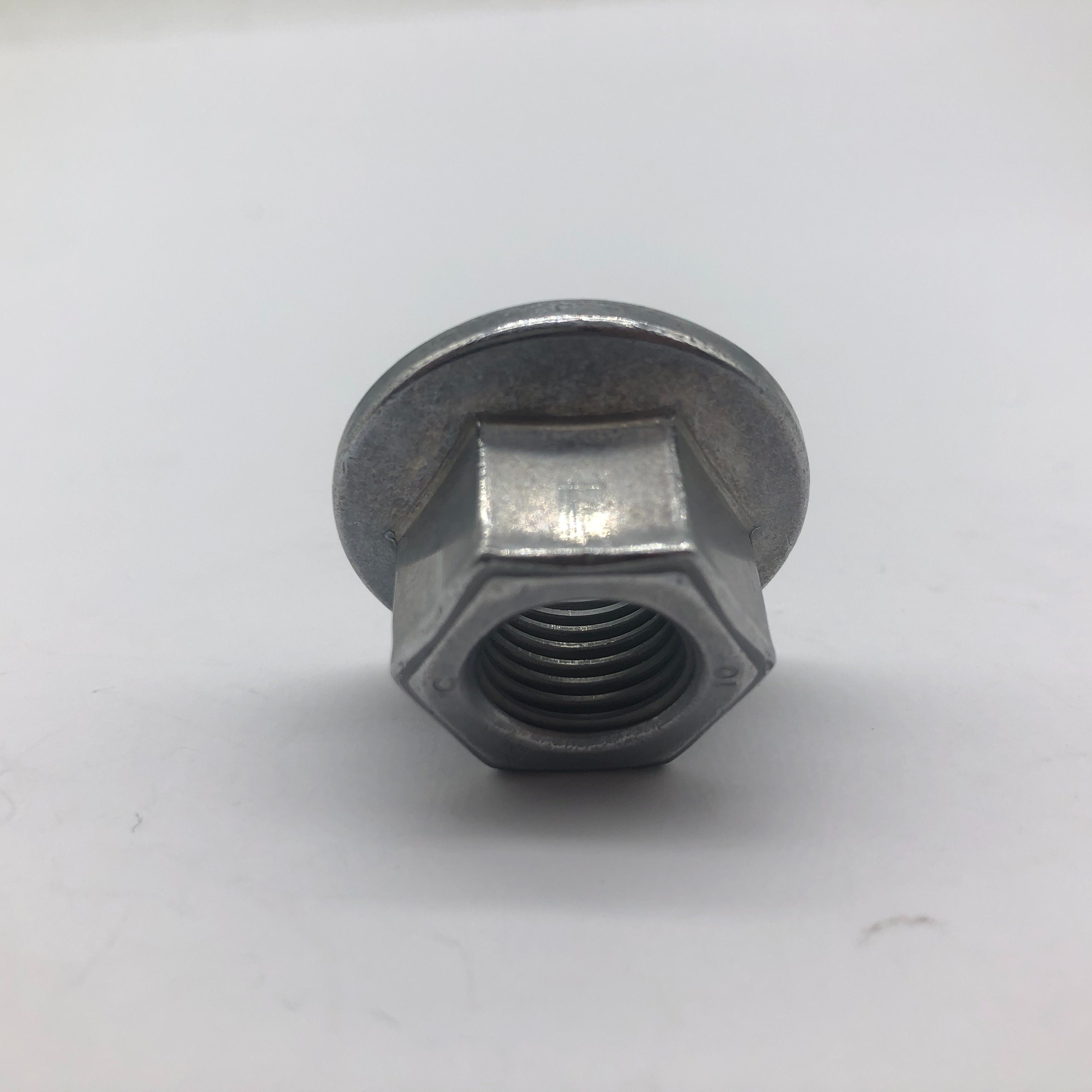 Tuerca con brida M14 Zini para montaje Tuerca hexagonal con brida