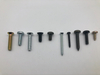 Tornillos autorroscantes de cabeza plana Phillips DIN7981 con zinc amarillo
