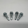 Tornillos perforadores de cabeza hexagonal DIN7504K con rosca roscadora con collar
