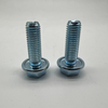 Perno de brida hexagonal DIN6921 M10X30 para silos con arandela de goma