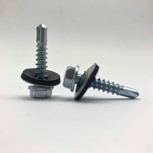 Tornillo de perforación ANSI/ASME B18.2.1 Tirafondo galvanizado negro
