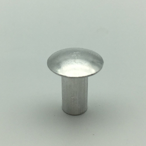 Aluminio sólido del remache de la cabeza de seta DIN674
