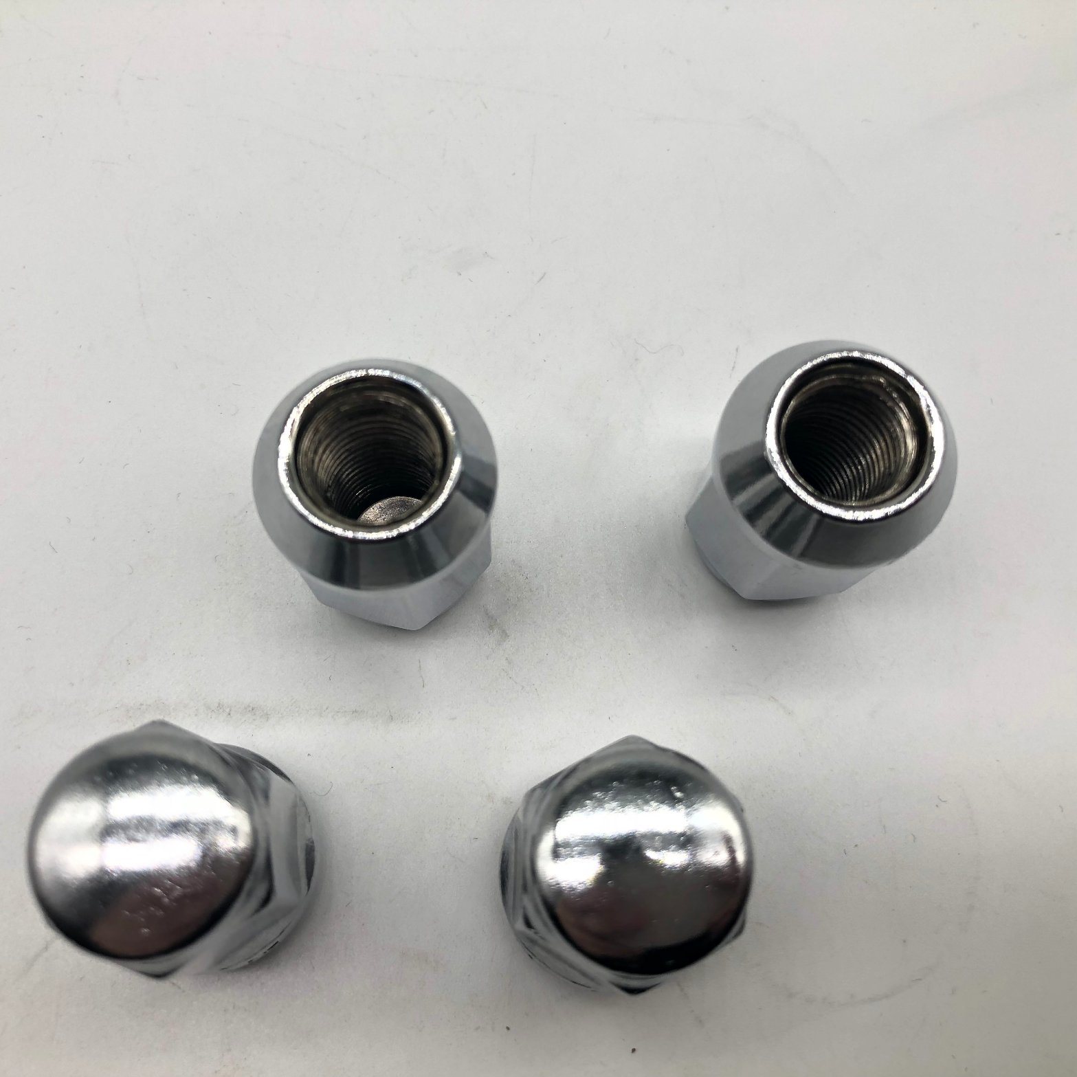 Llave inglesa M12X1,25, 19mm de altura, 35mm, tuerca de rueda cromada