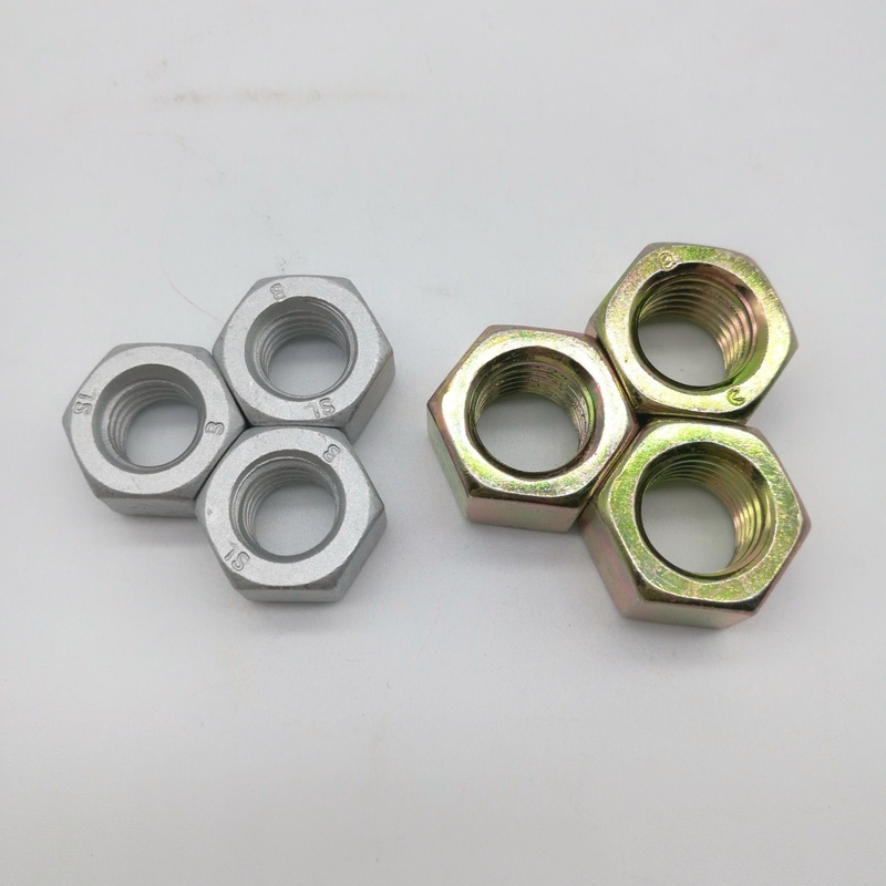 Tuerca hexagonal con rosca fina