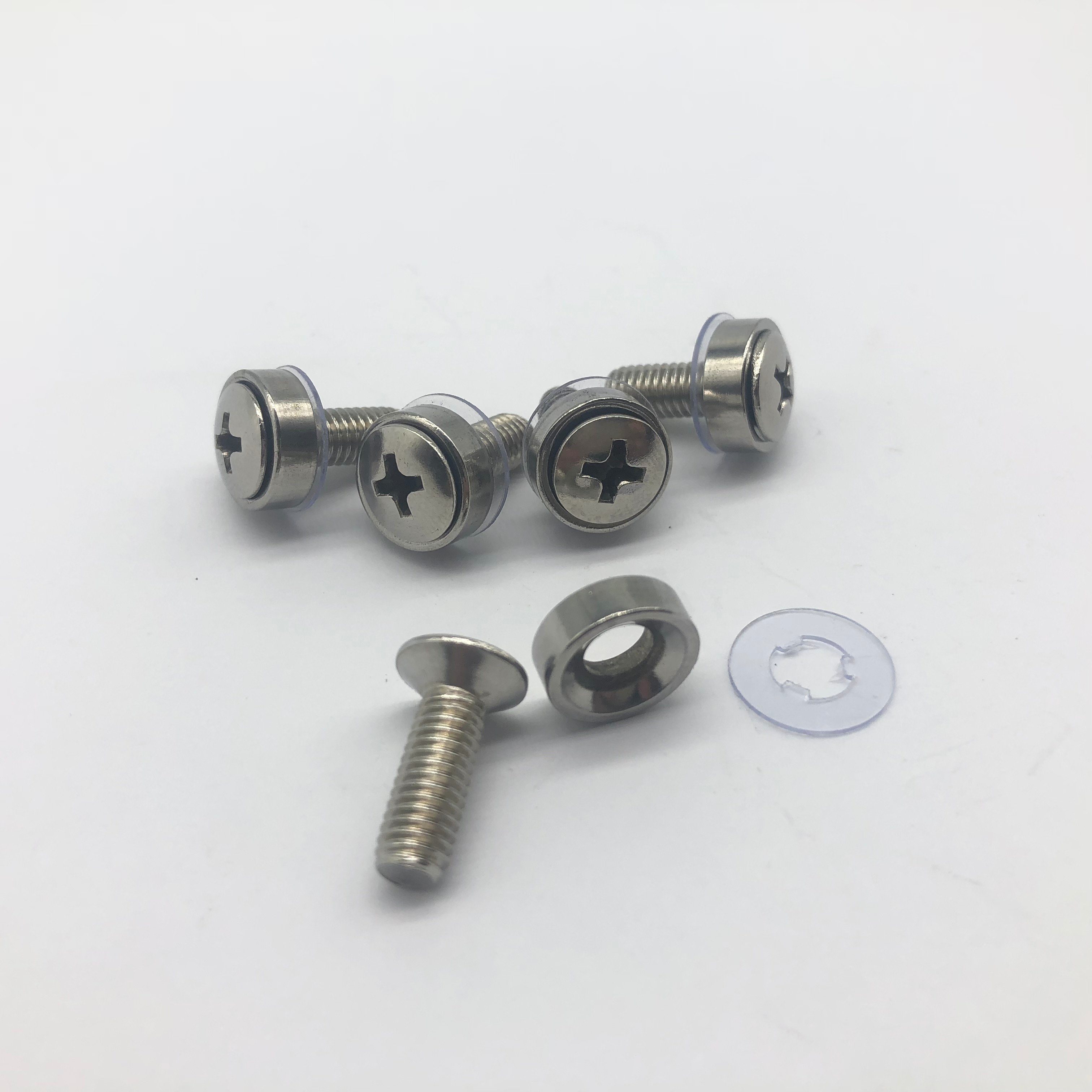 Kit de tornillos de fijación tipo corona para gabinetes de red