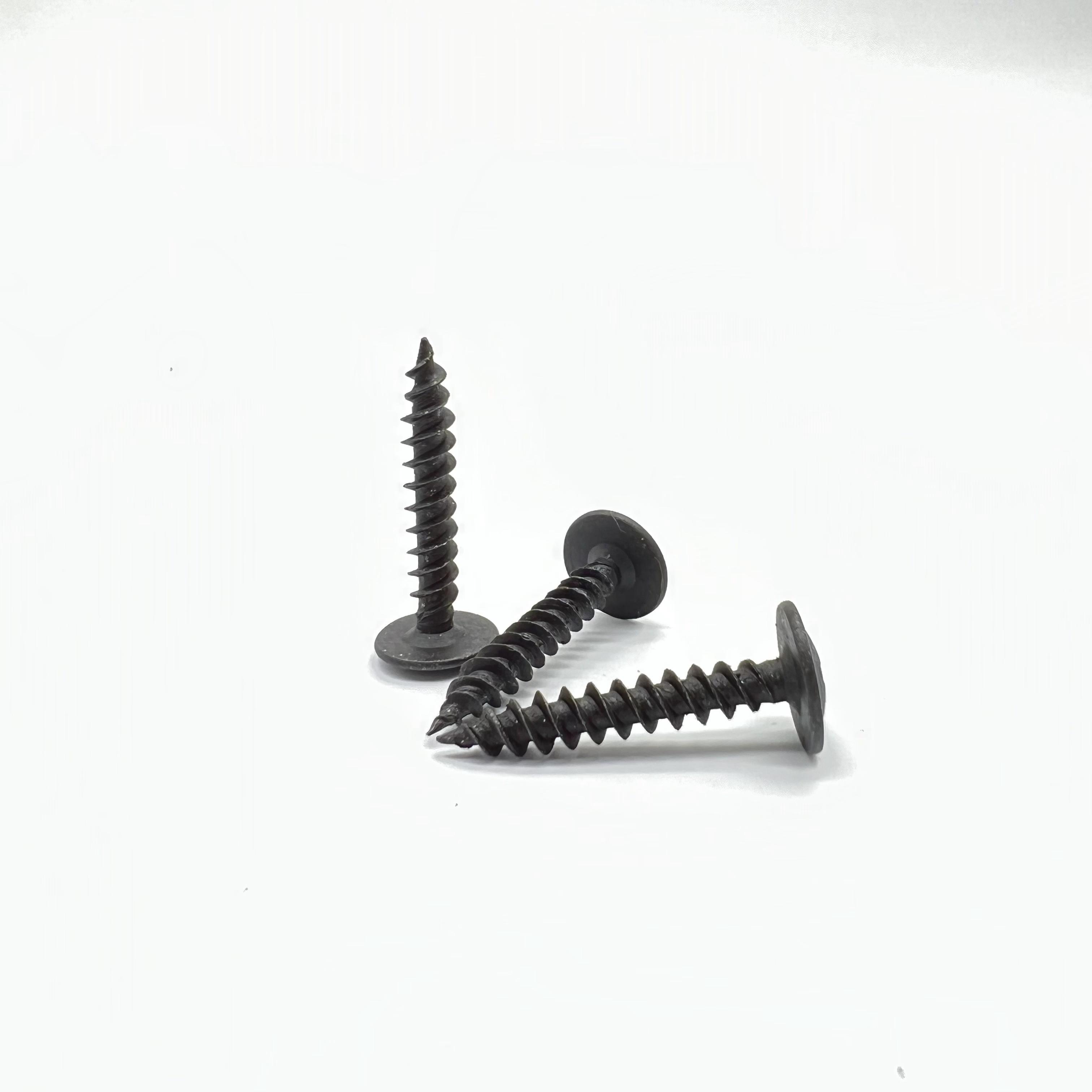 Tornillo Phillip para madera con collar Tornillo de armadura cuadrada