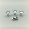 Aluminio sólido del remache de la cabeza de seta DIN674